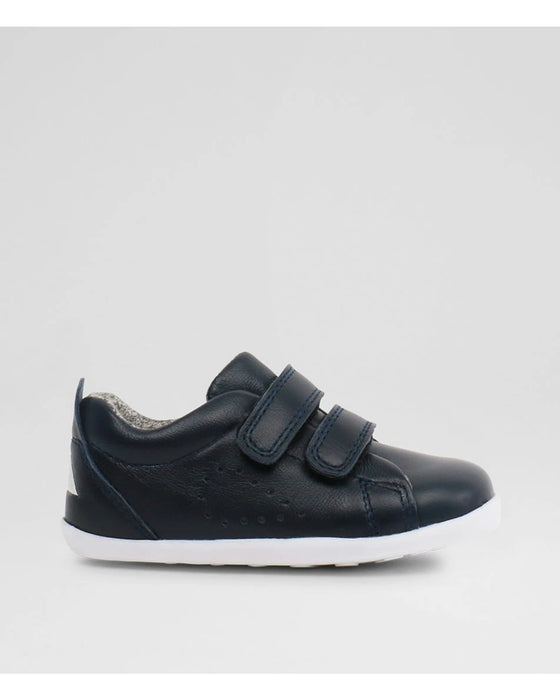 Bobux Grass Court Navy Leather