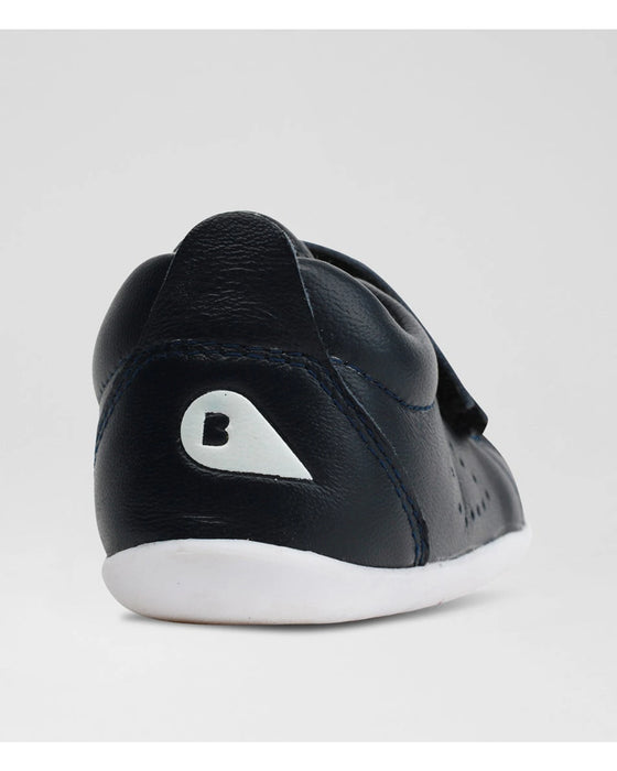 Bobux Grass Court Navy Leather