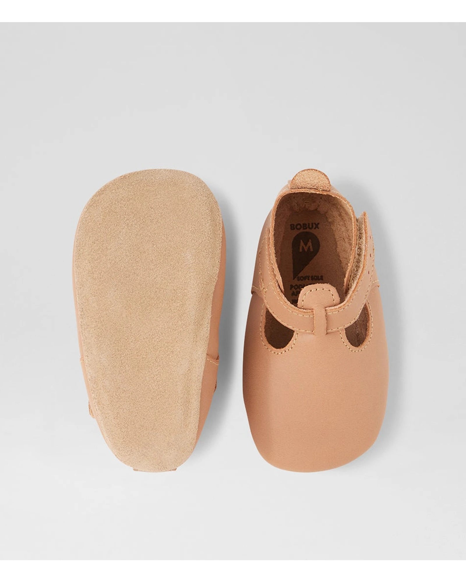 Bobux Jack and Jill Caramel Leather