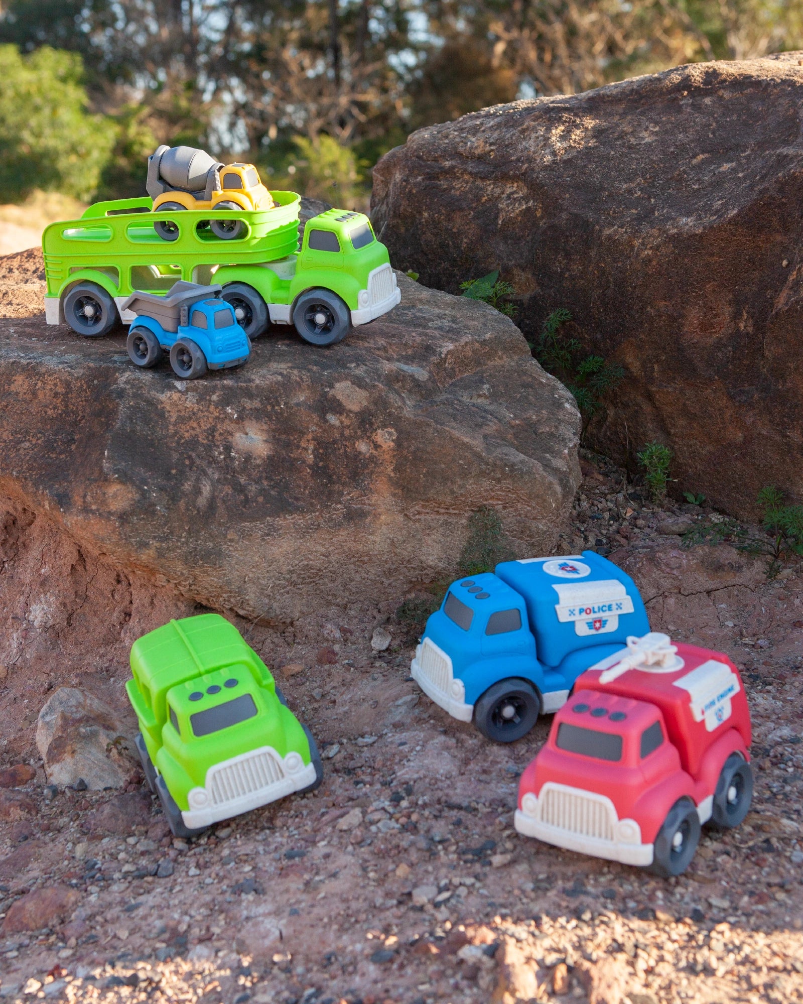 Bright Child Bioplastic Garabage Truck Small
