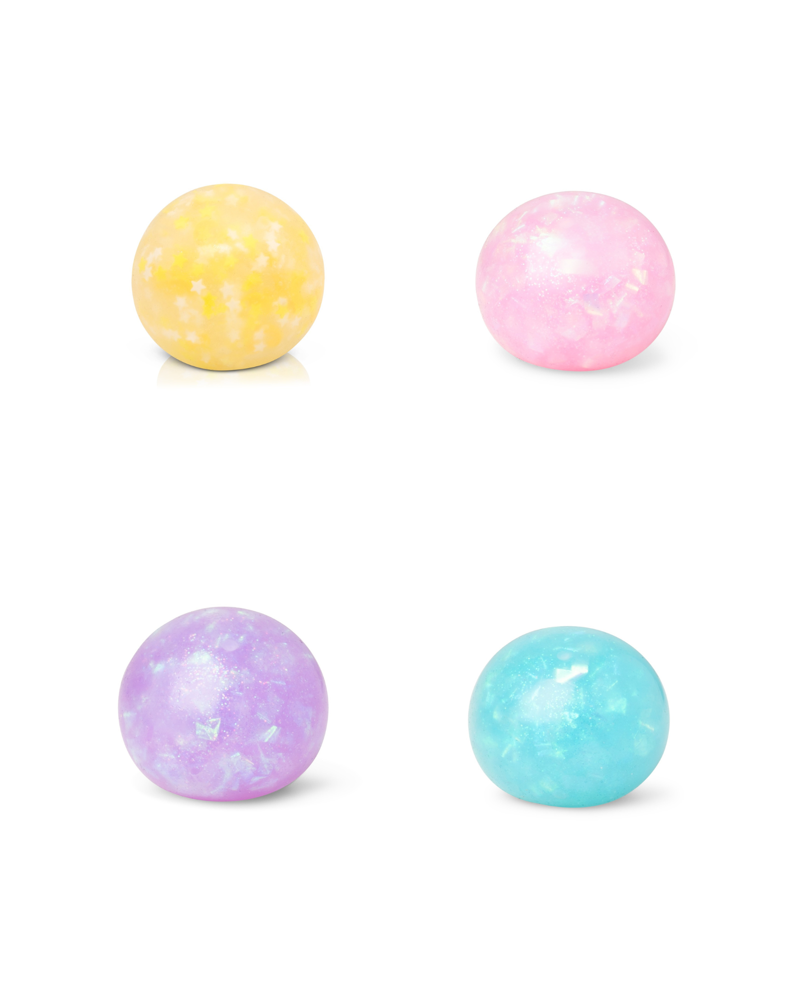 Fizz Fun Sparkly Squish Ball - Assorted