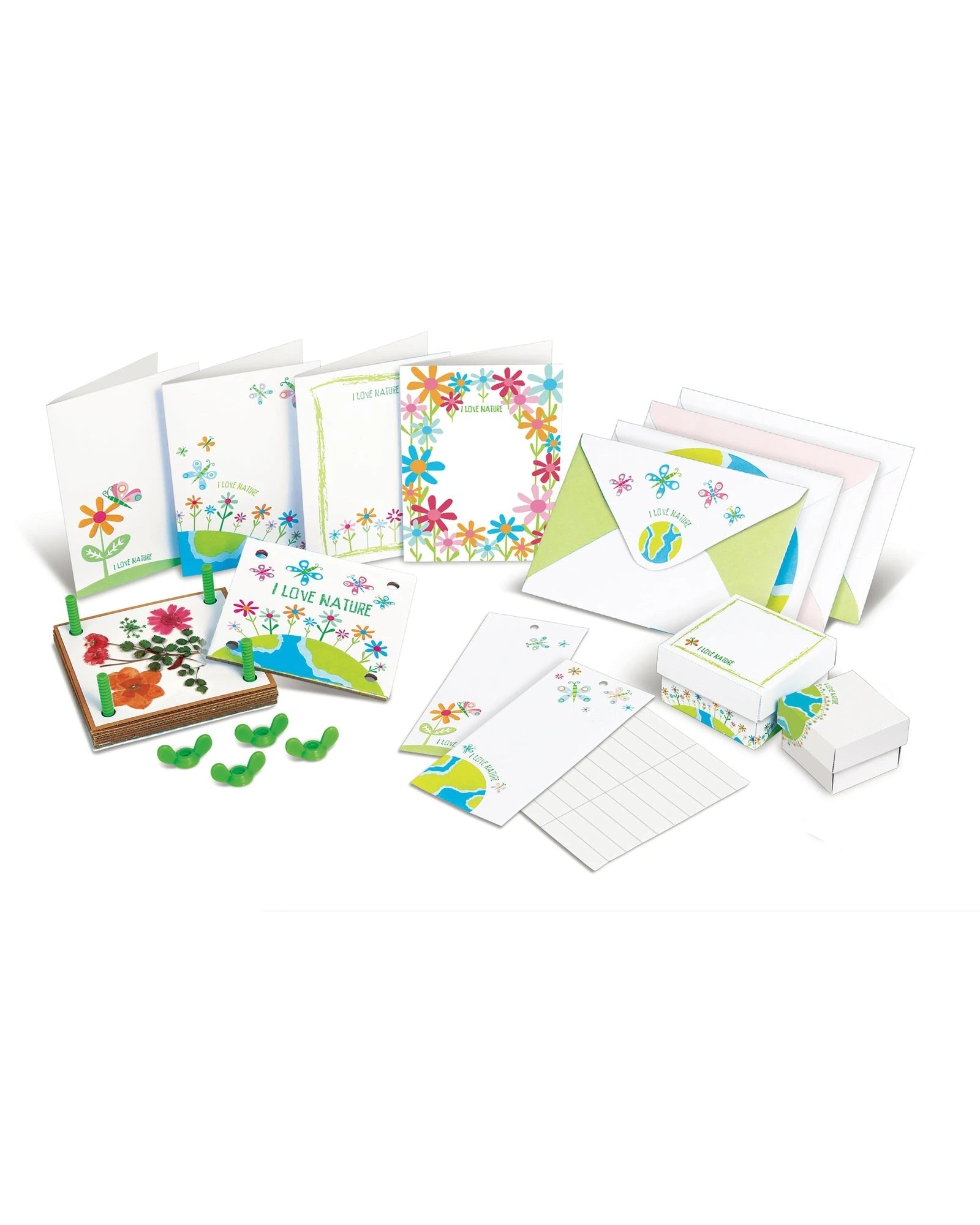 Green Science Pressed Flower Art