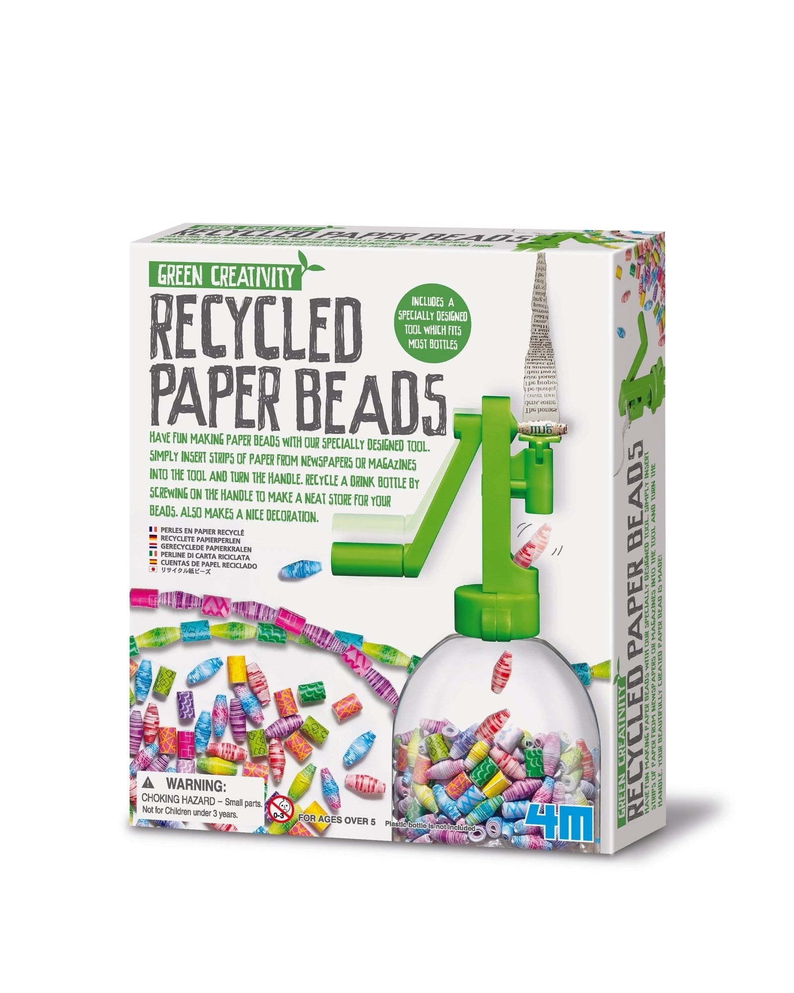 4M Green Science Recycled Paper Beads