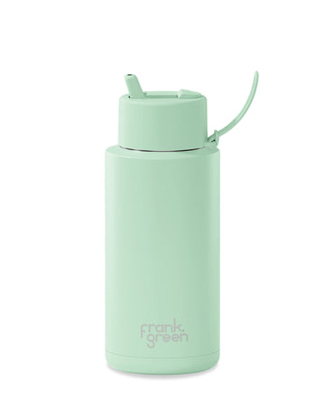 frank green 1L Reusable Bottle Flip Lid Mint Gelato