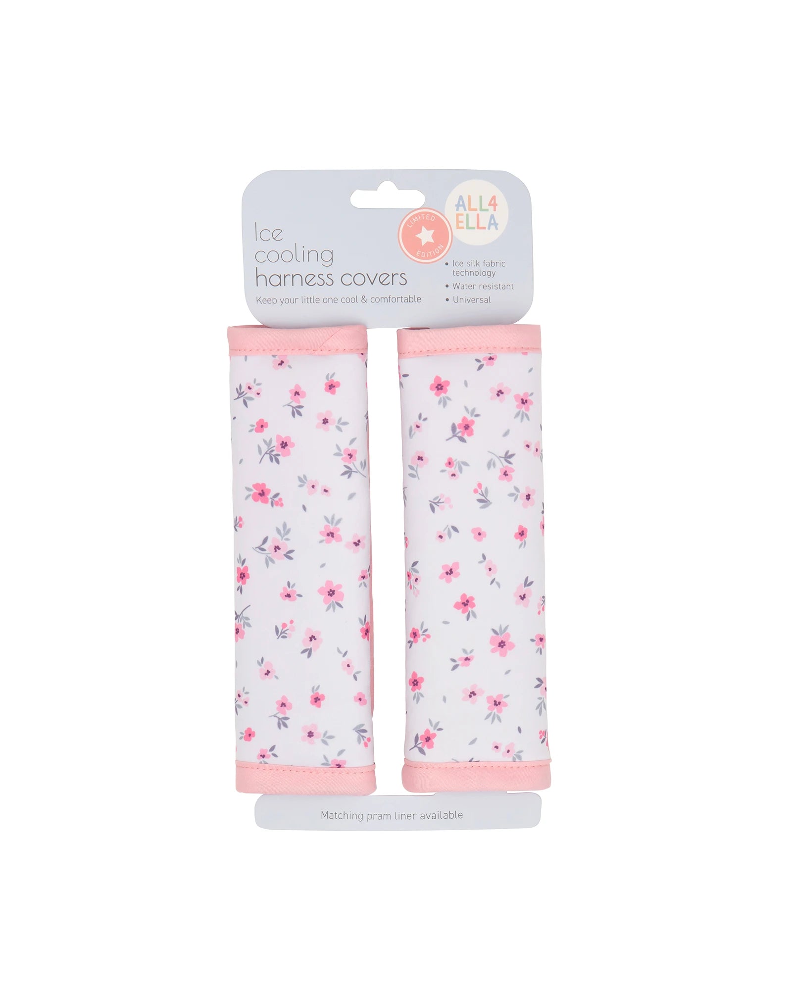 Ice Cooling Harness Covers Pink Petals