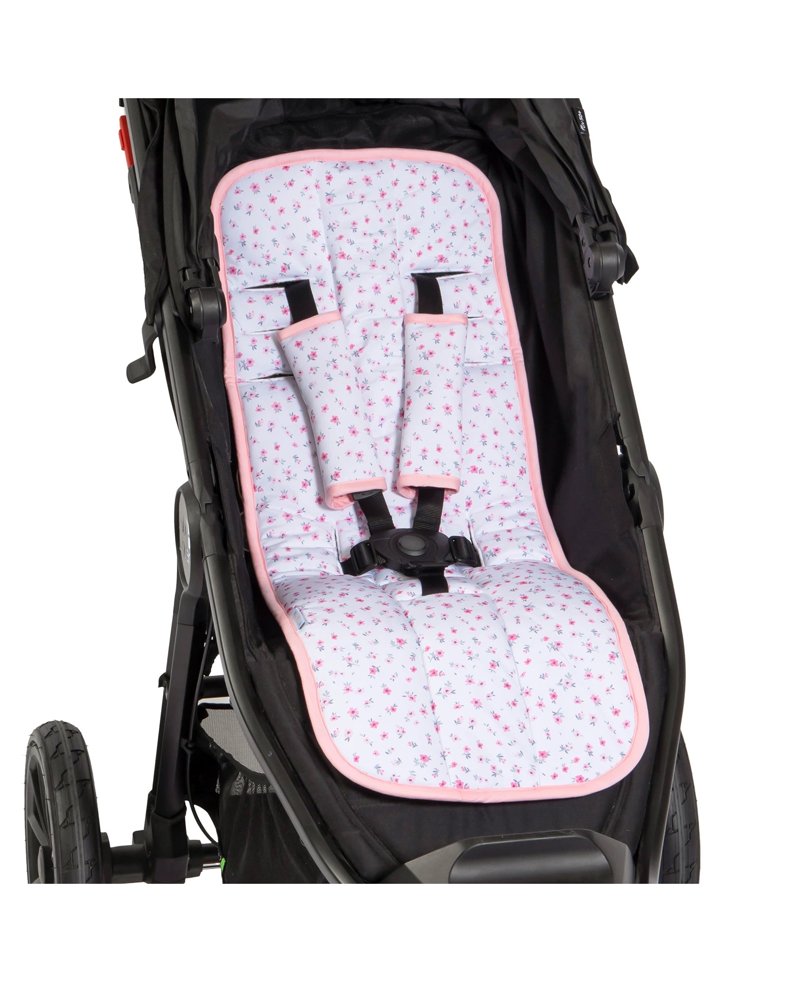 Ice Cooling Pram Liner Pink Petals