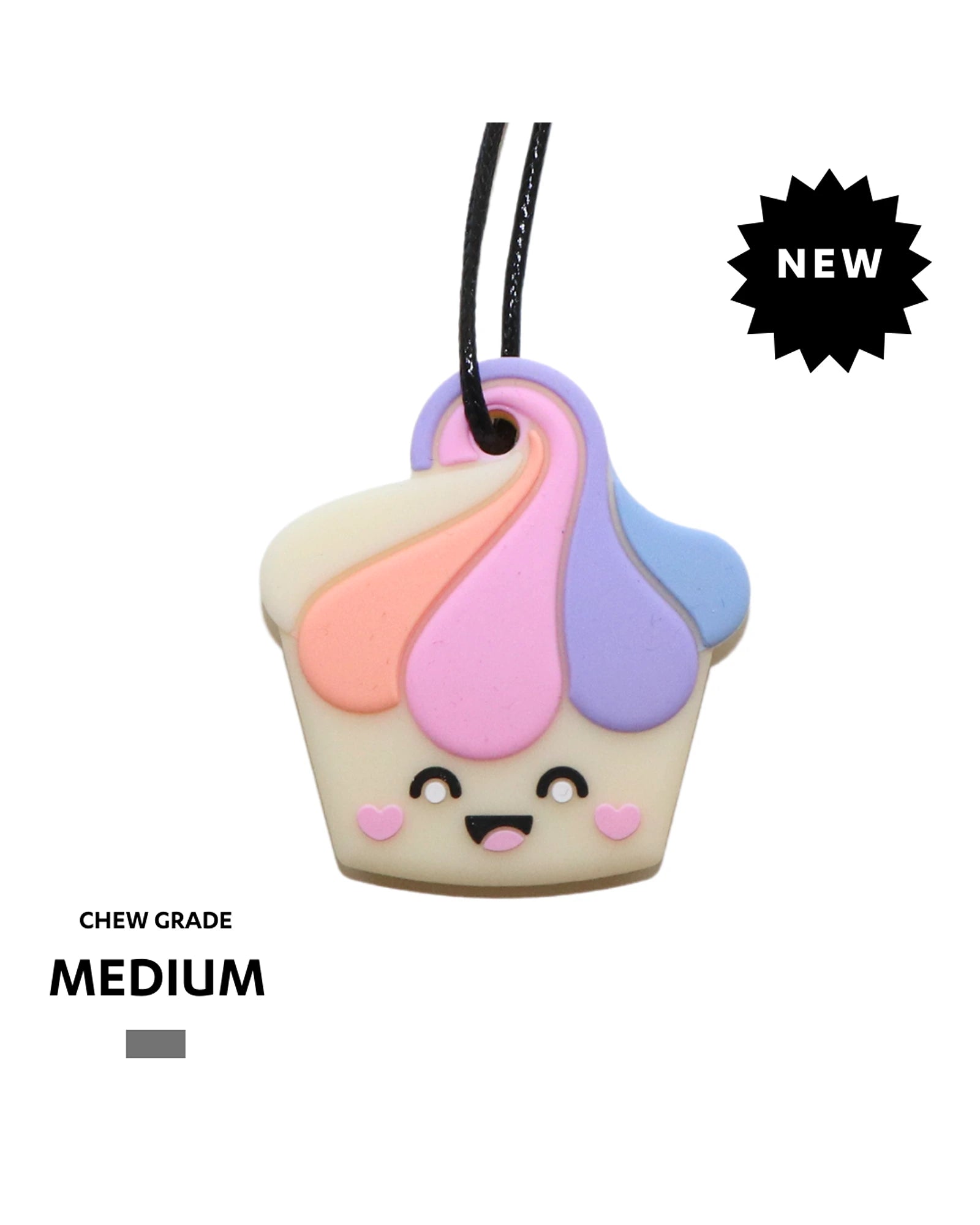 Cupcake Chew Pendant