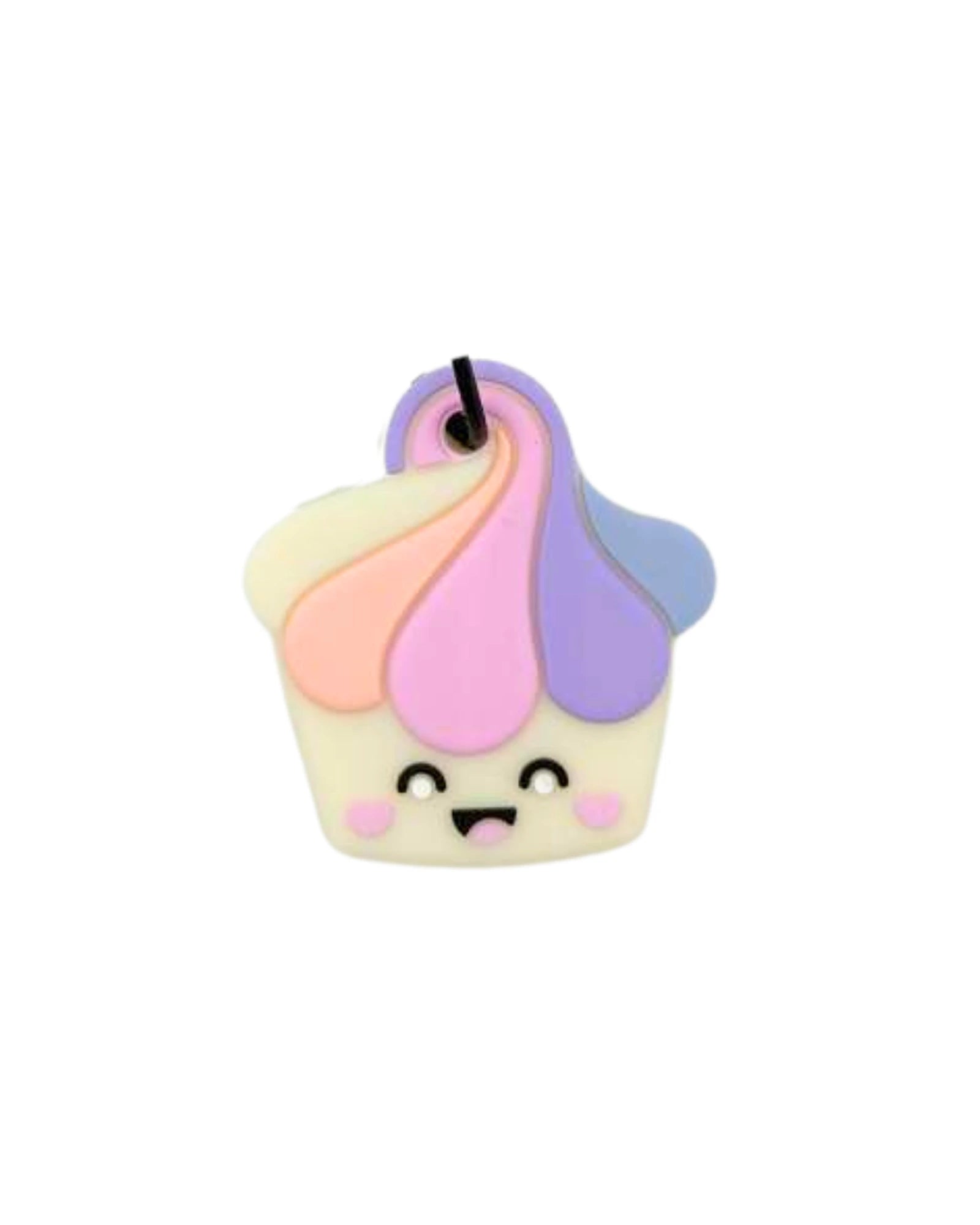 Cupcake Chew Pendant