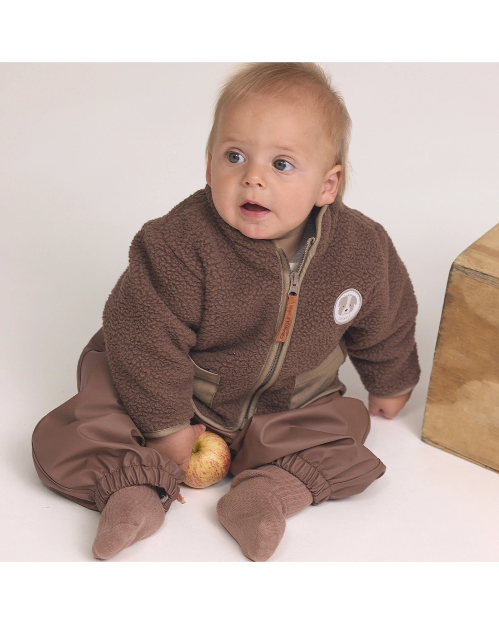 Baby Sherpa Jacket Pinecone