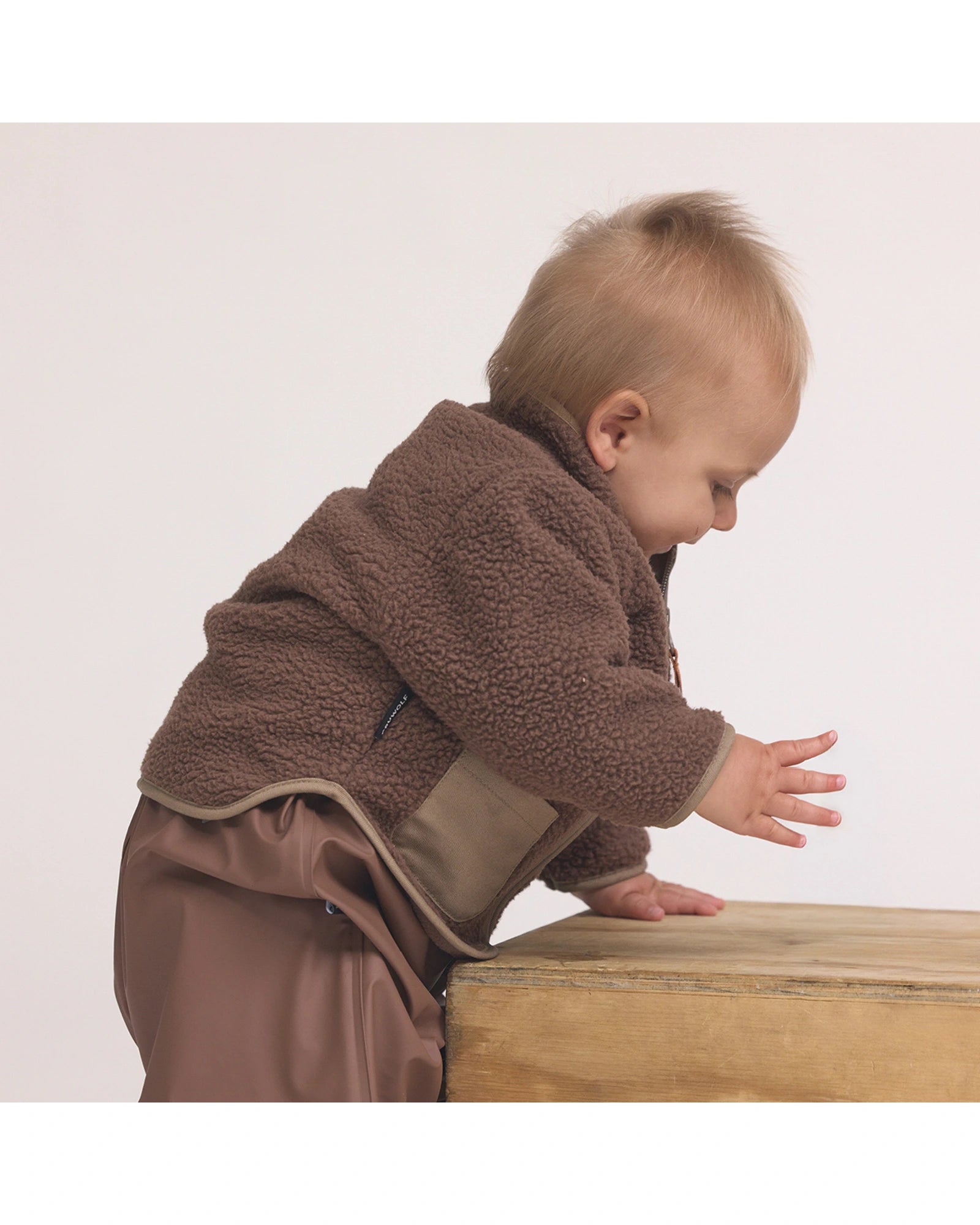 Baby Sherpa Jacket Pinecone