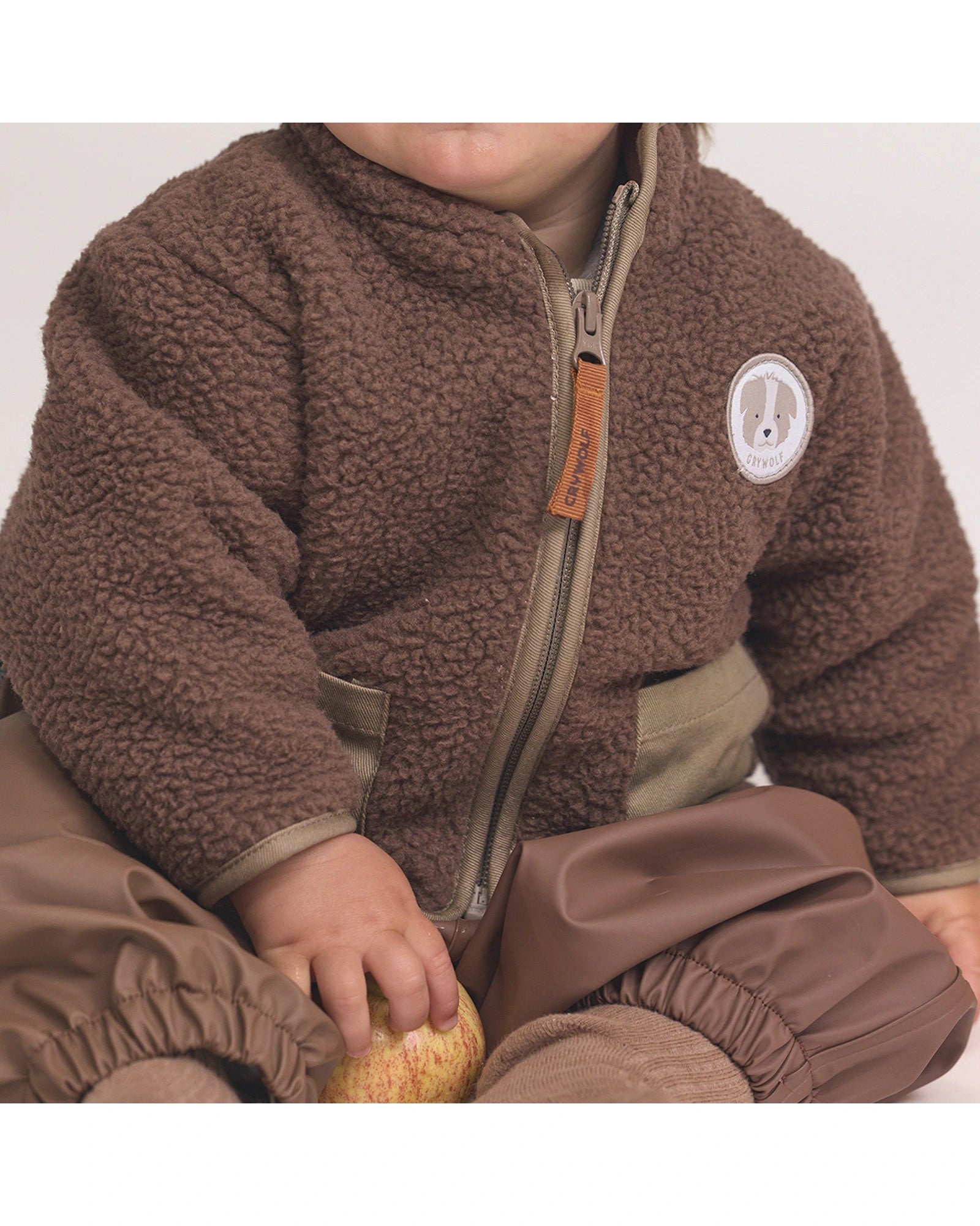 Baby Sherpa Jacket Pinecone