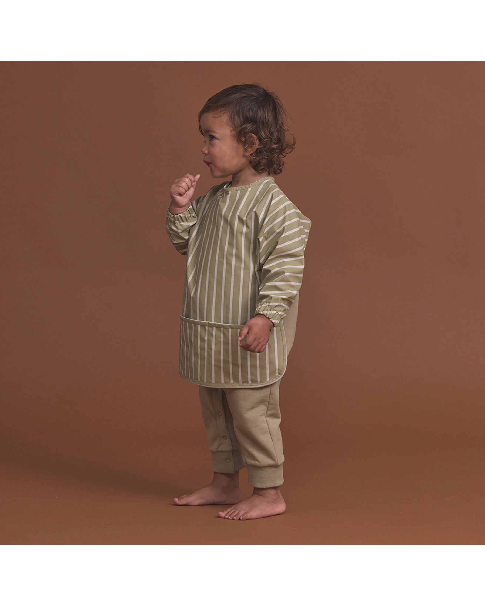 Muck-About Apron Elm Stripe