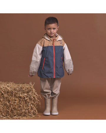 Packable Jacket Ash Colourblock