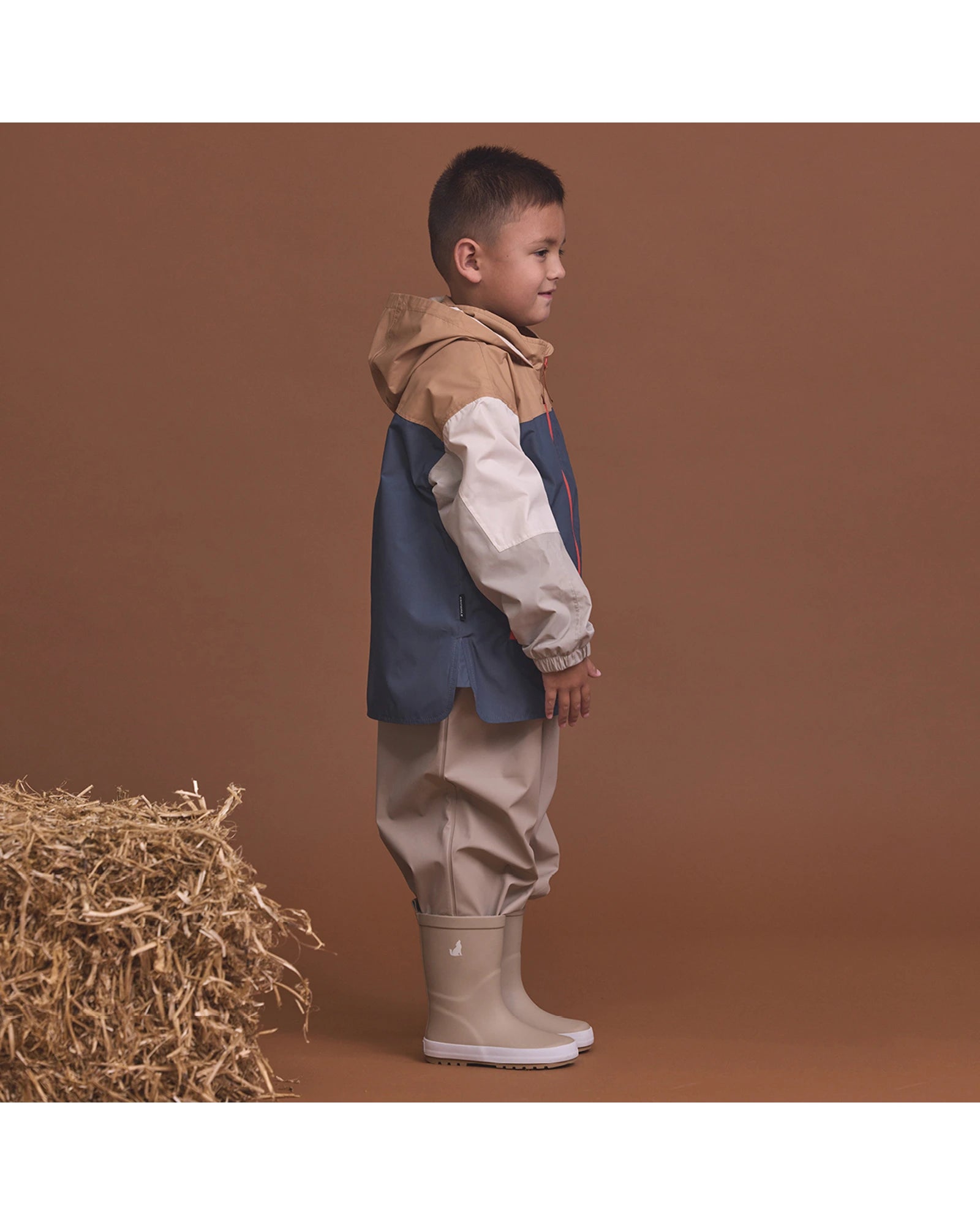 Packable Jacket Ash Colourblock