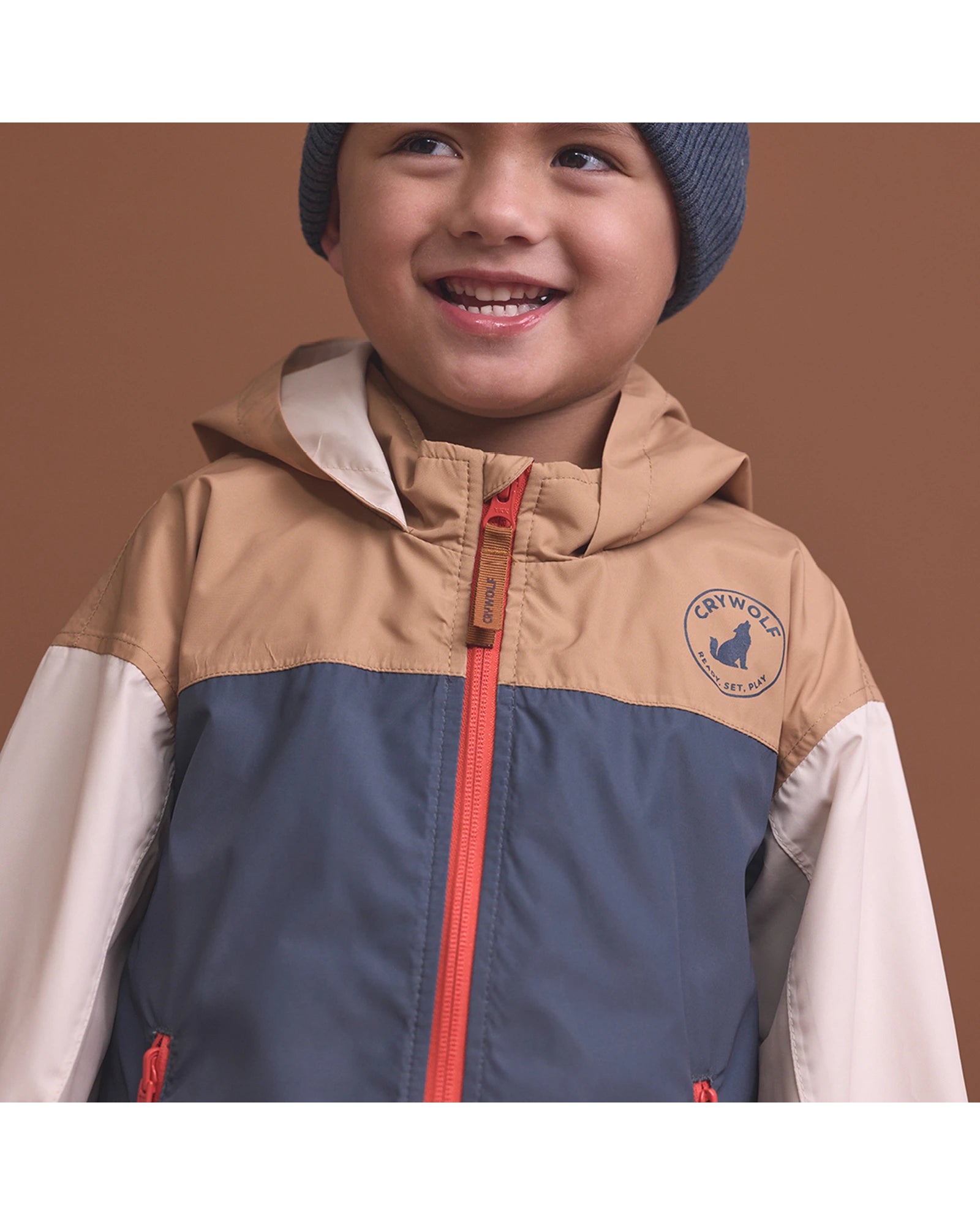 Packable Jacket Ash Colourblock