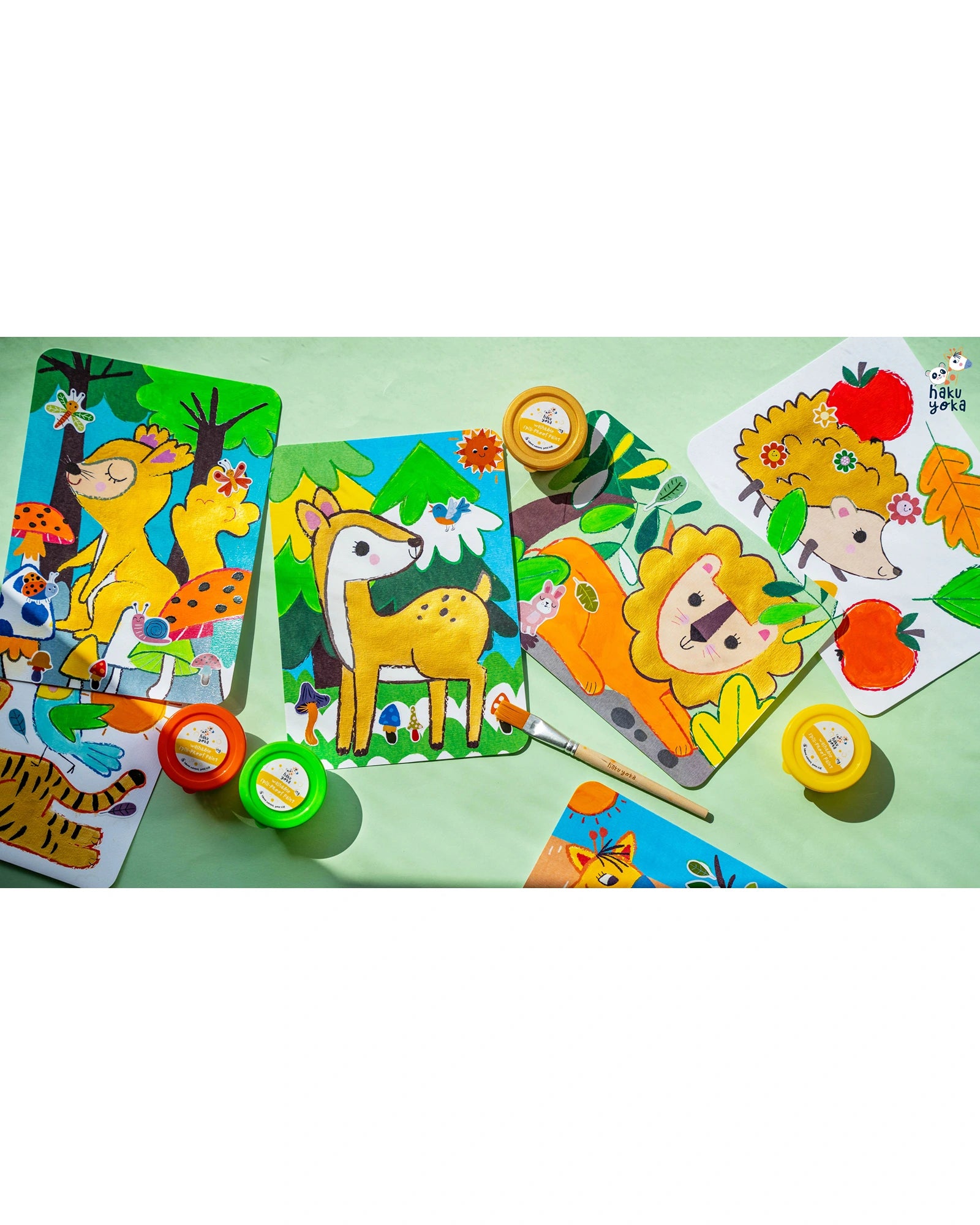 Gel-Painting Art Animals