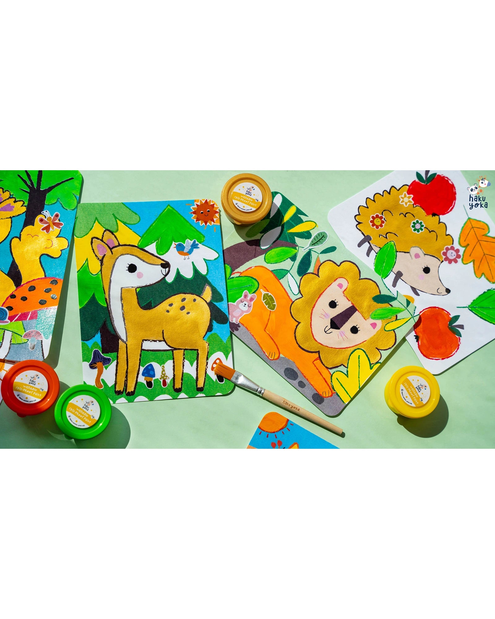 Gel-Painting Art Animals