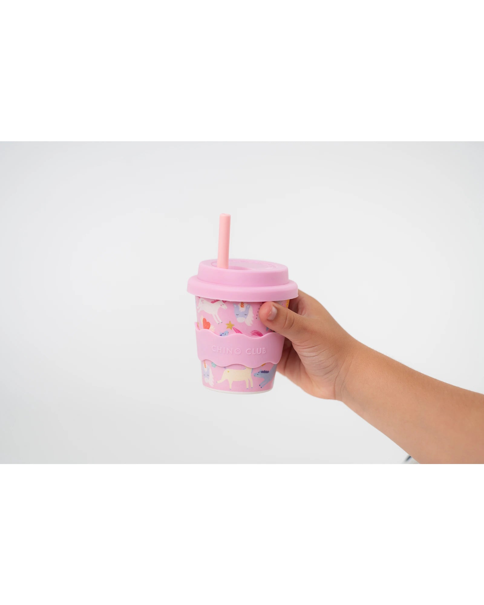 Pink Unicorn Babychino Cup 120ml