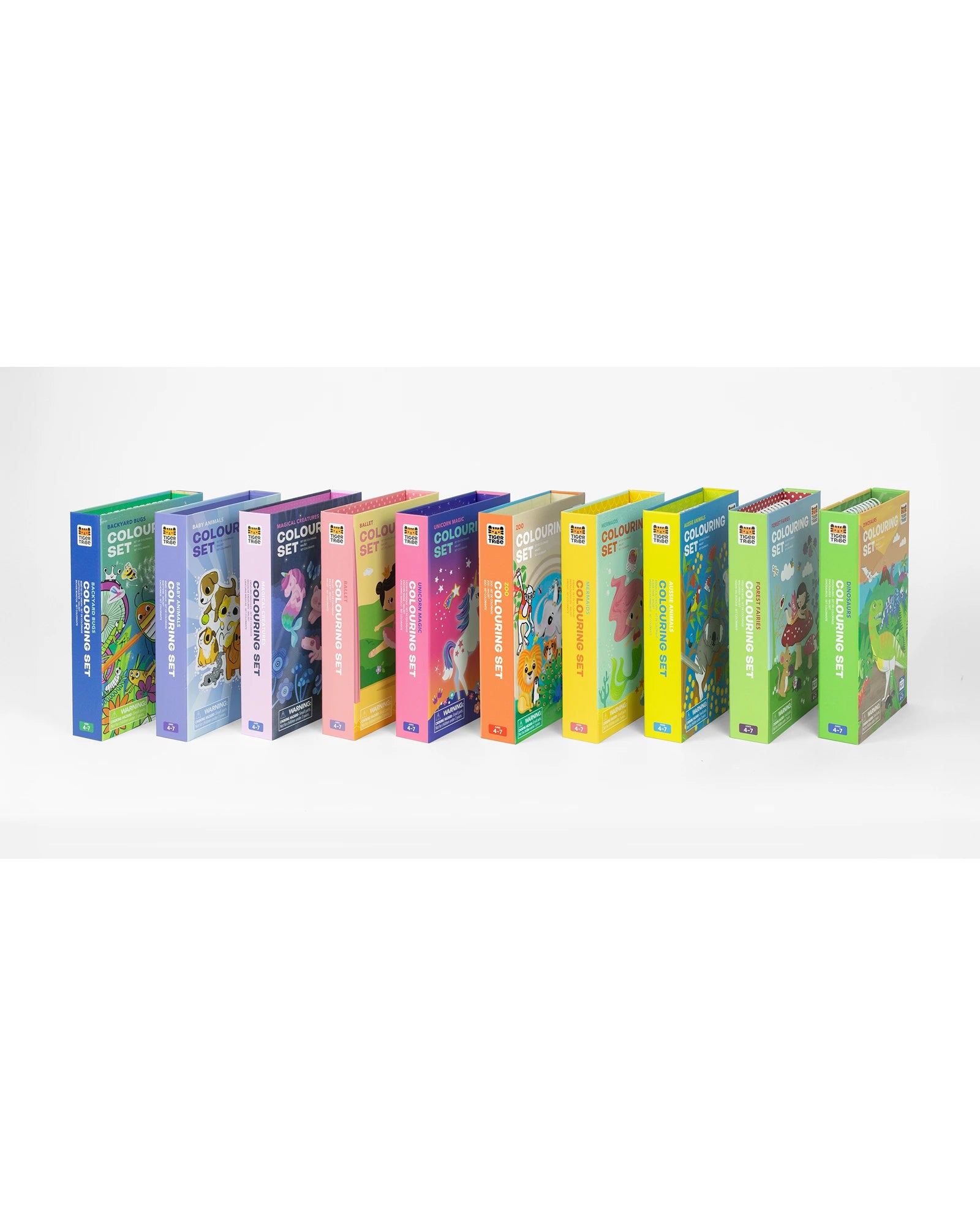 Tiger Tribe Colouring Set Unicorn Magic