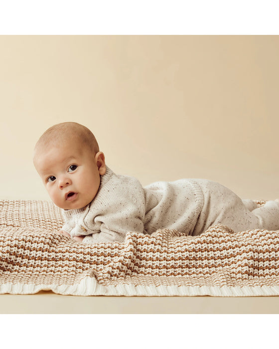 Cookie and Cream Organic Knitted Legging