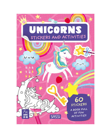 Sassi Stickers and Activities Book - Unicorns