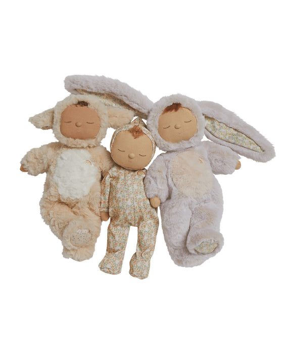 Olli Ella Cozy Dinkums Bunny Lala - Pink