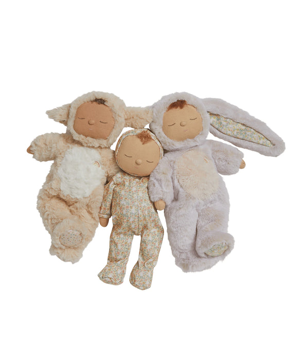 Olli Ella Cozy Dinkums Bunny Lala - Pink