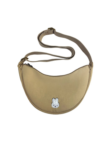 Engelite Miffy Crescent Crossbody Bag - Cream