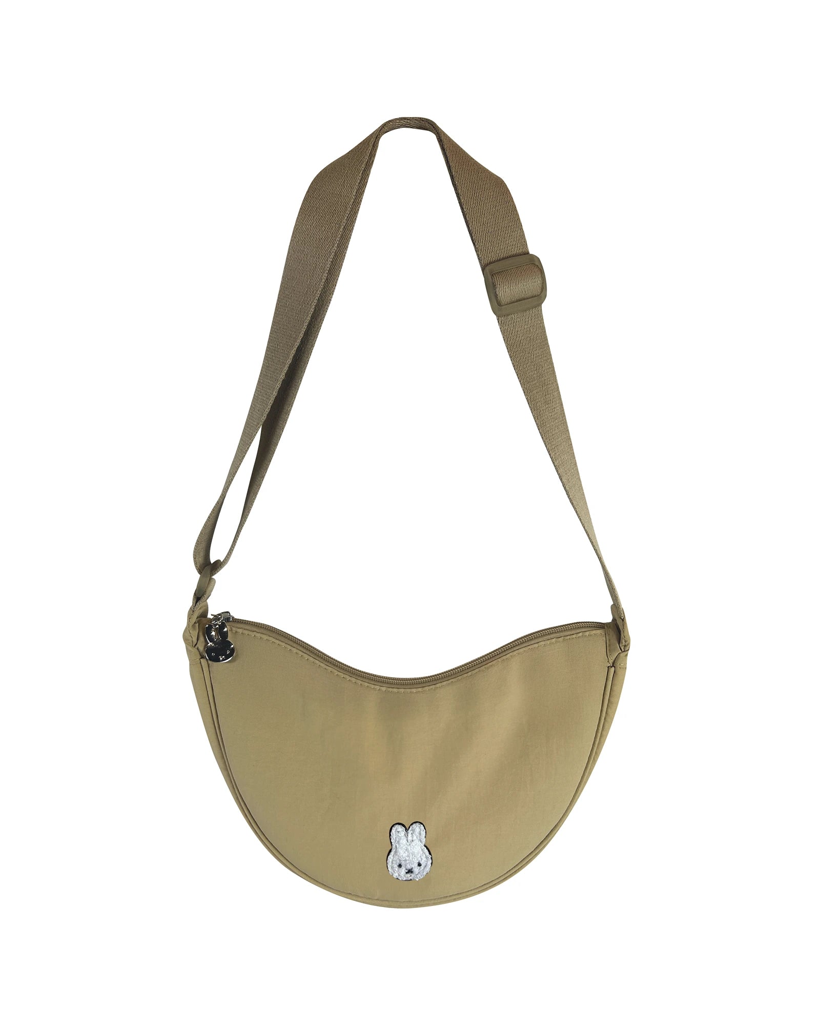 Engelite Miffy Crescent Crossbody Bag - Cream