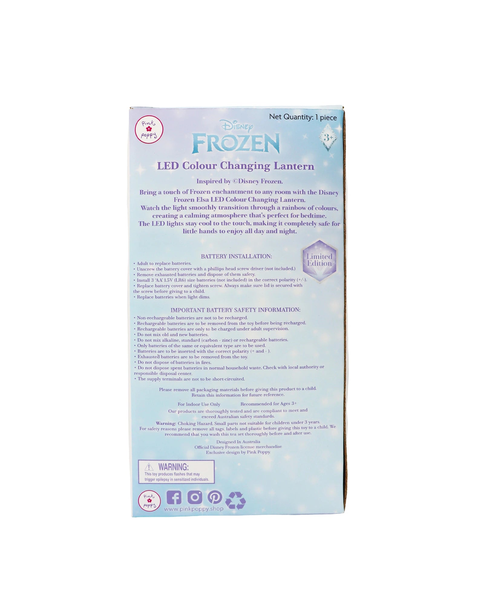 Disney Frozen Elsa LED Lantern