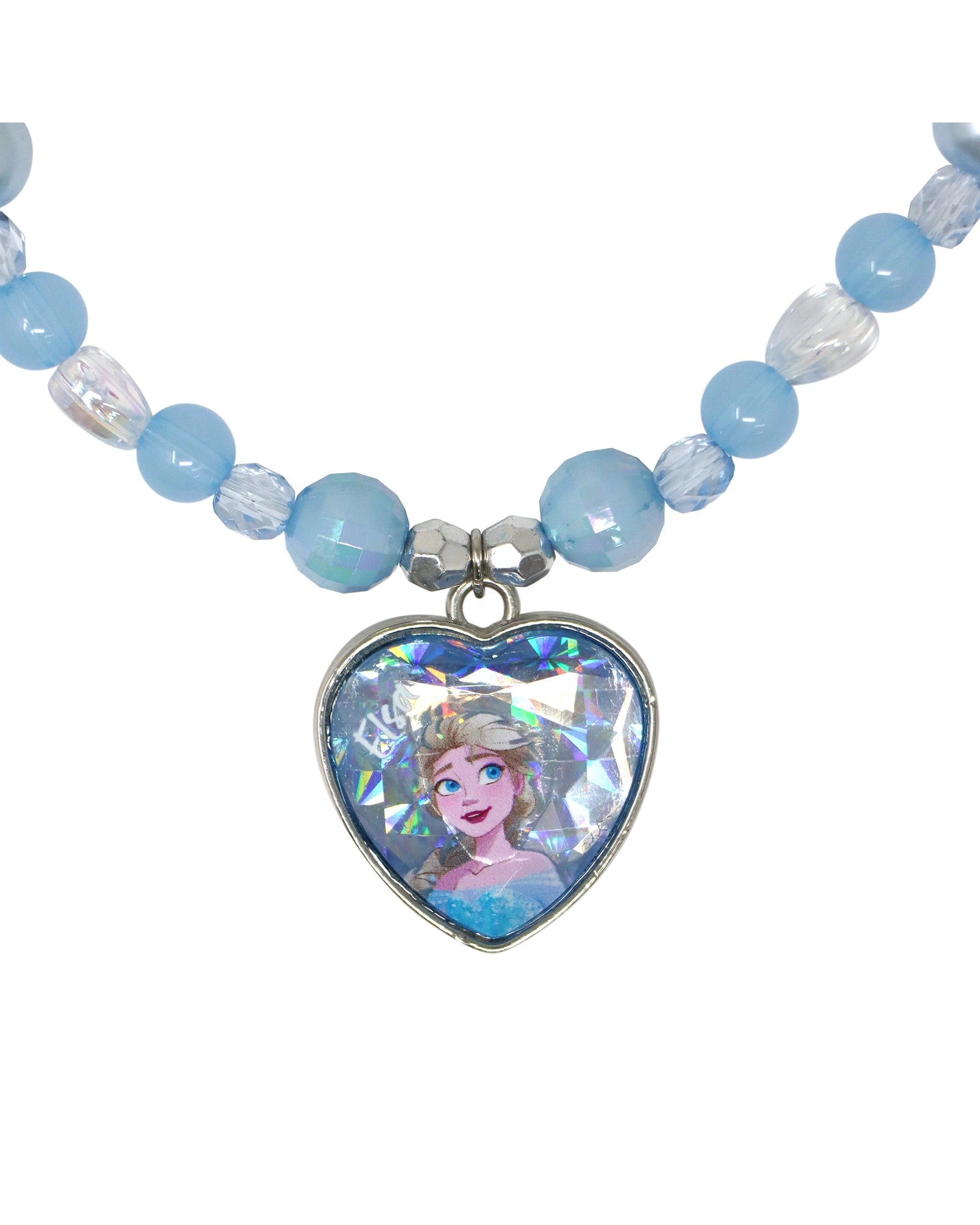 Pink Poppy Disney Frozen Elsa Necklace & Bracelet Set