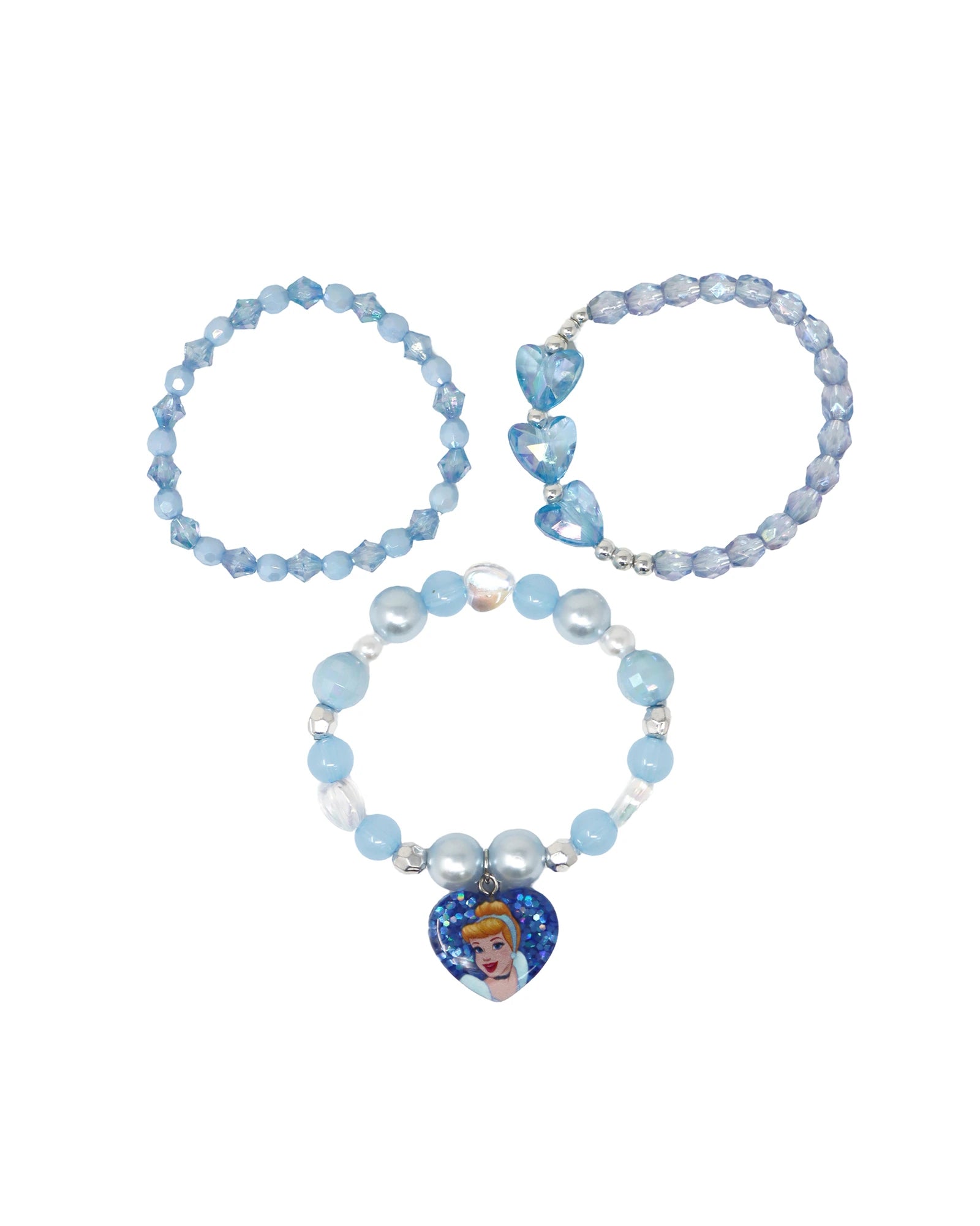Pink Poppy Disney Princess Cinderella Bracelet Set