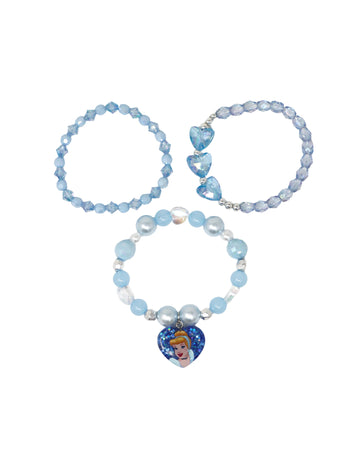 Pink Poppy Disney Princess Cinderella Bracelet Set