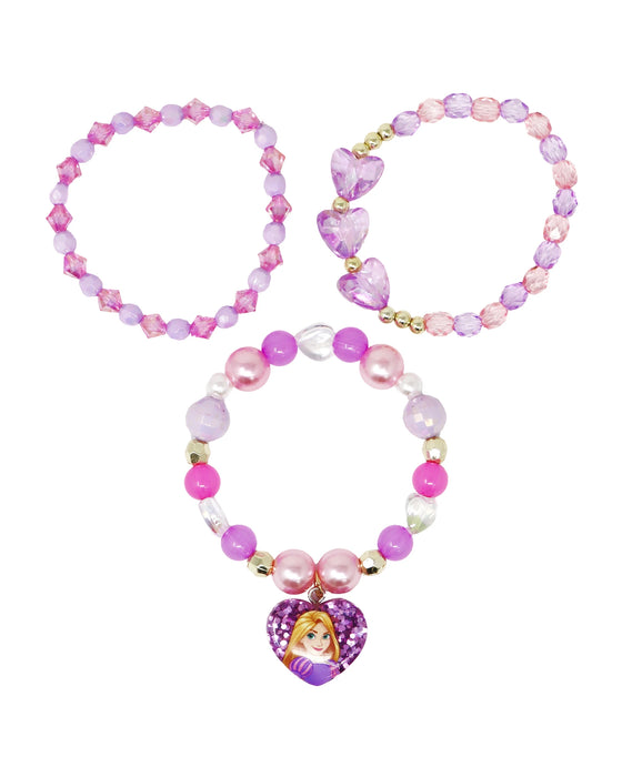 Pink Poppy Disney Princess Rapunzel Bracelet Set