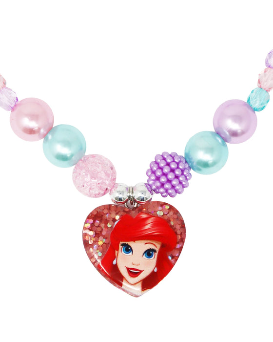 Pink Poppy Disney Princess Ariel Necklace & Bracelet Set