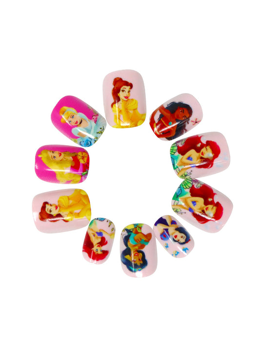 Pink Poppy Disney Press On Nails