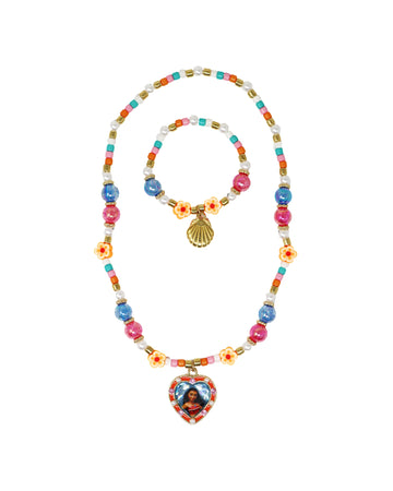 Disney Moana Bold Adventures Necklace and Bracelet Set