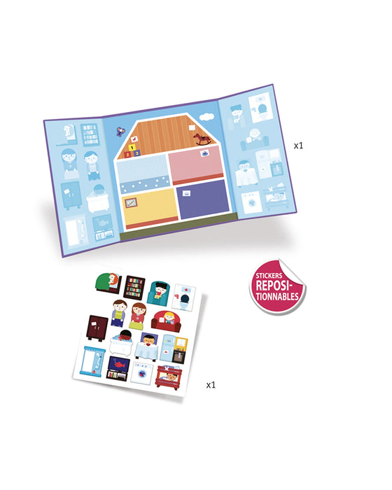 Djeco Stickers Set House