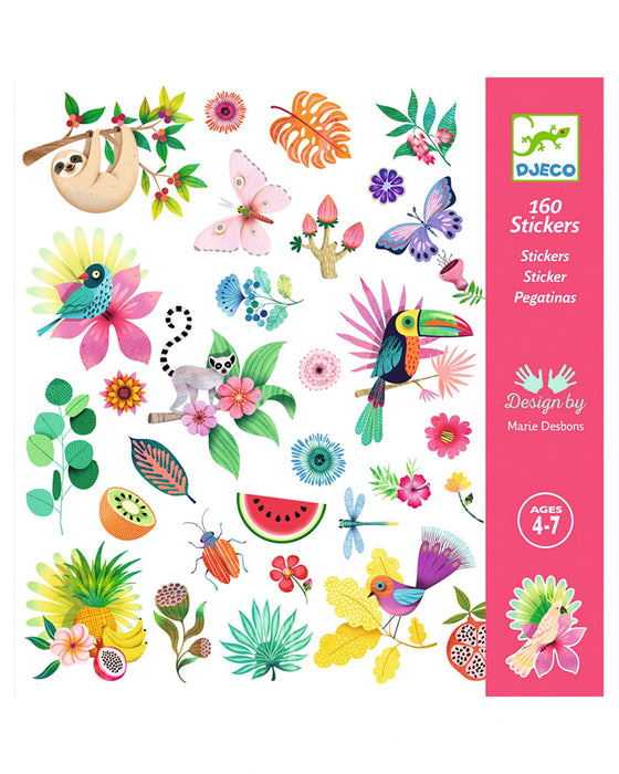 Djeco Stickers Paradise 160