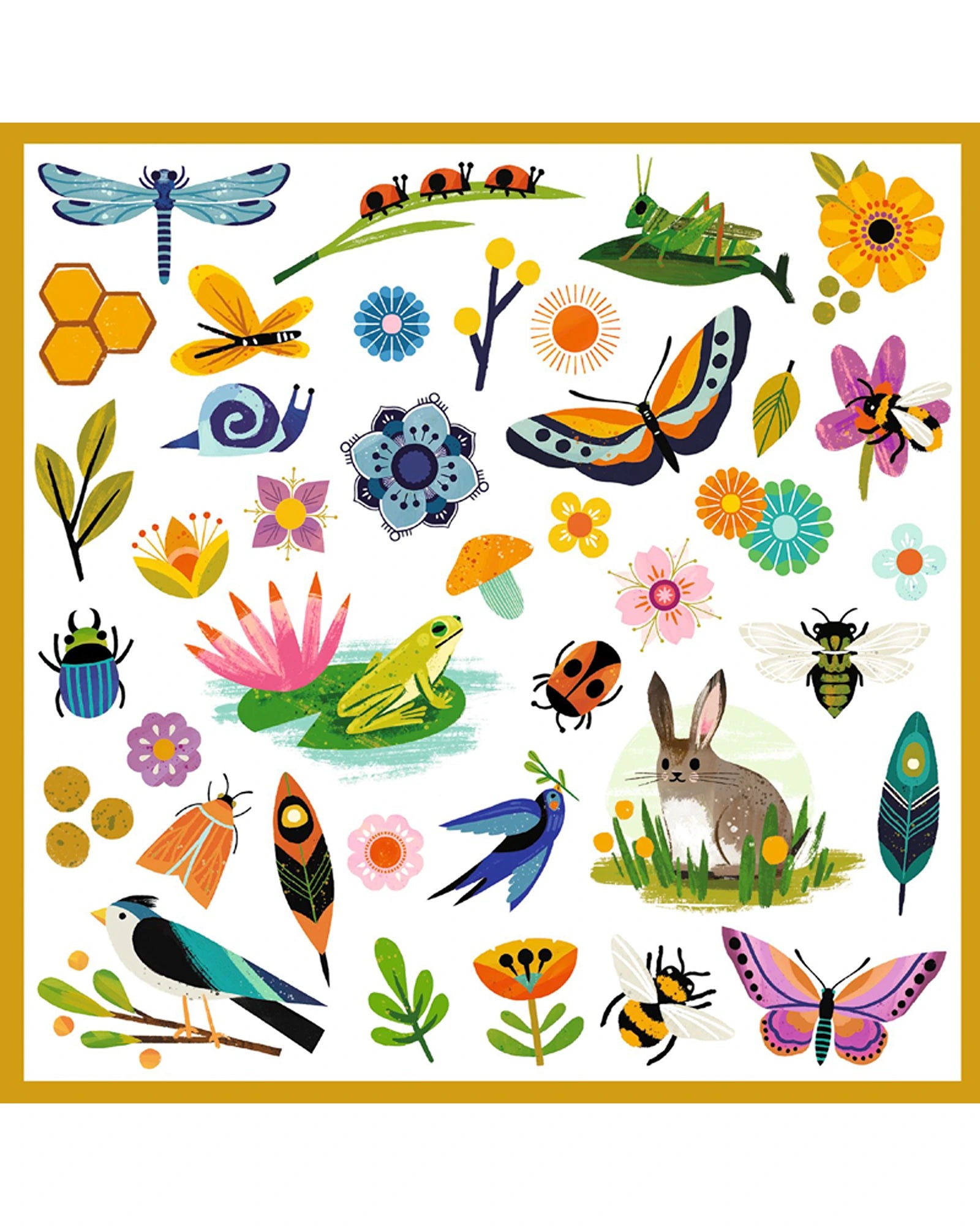 Djeco Stickers Garden 160