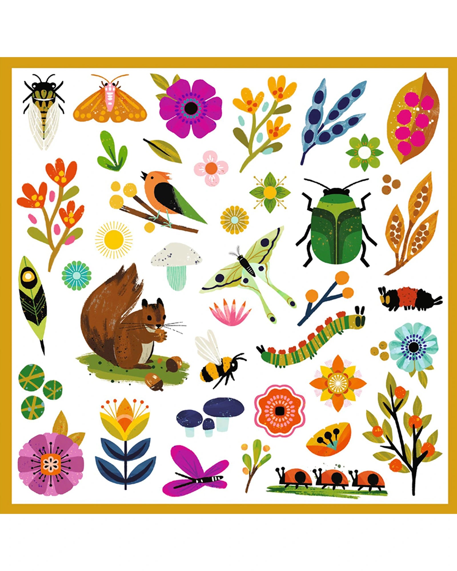 Djeco Stickers Garden 160