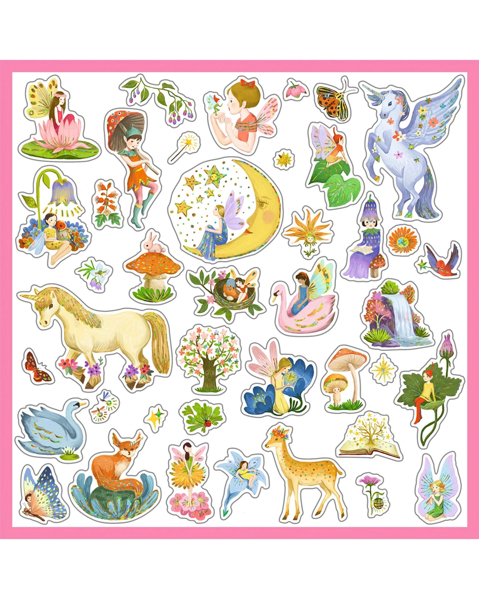 Fantasy 160 Metallic Stickers