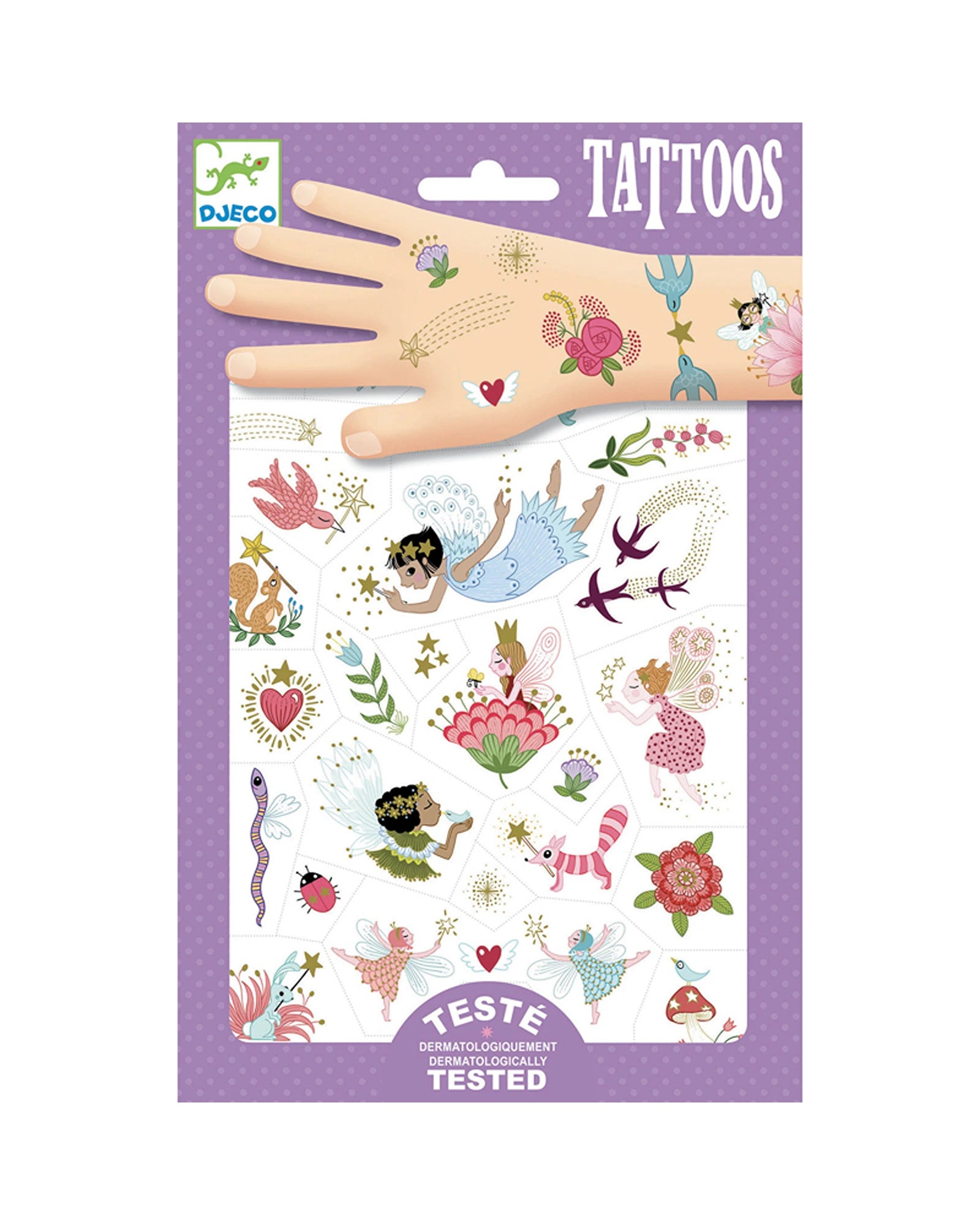 Djeco Tattoos Fairy Friends