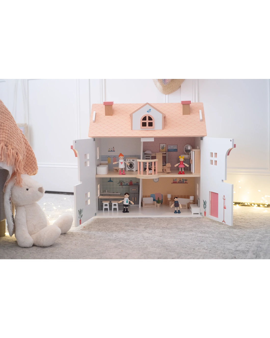 Doll House Furniture Set 33 pcs