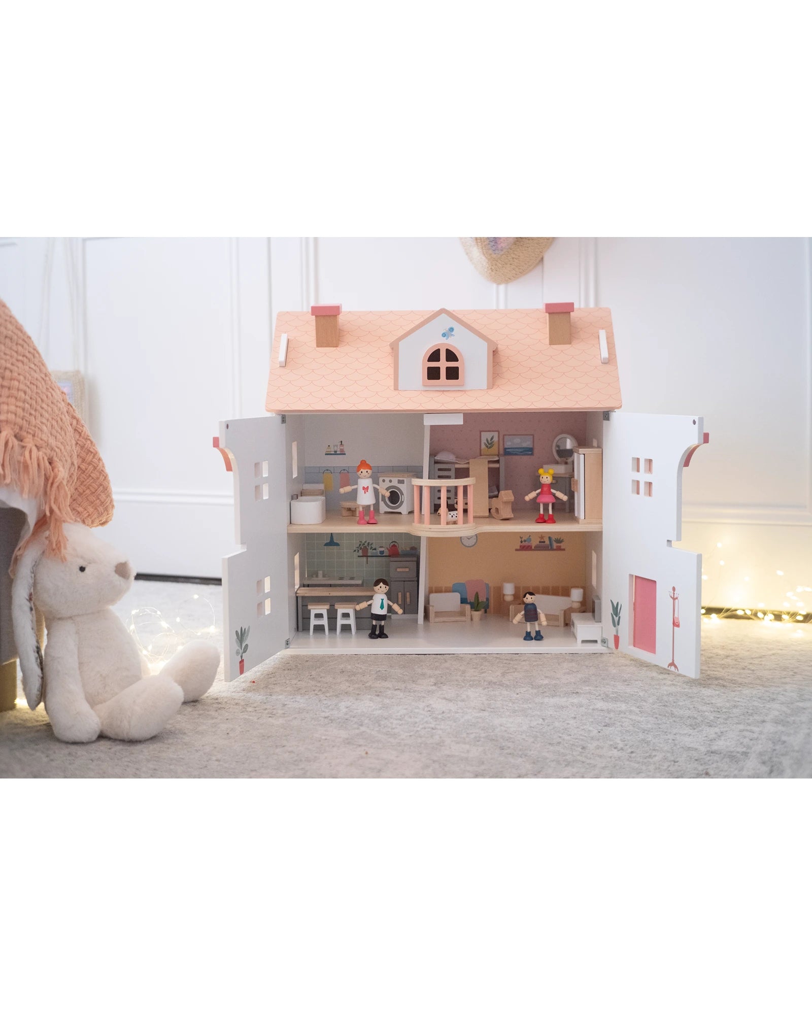 Doll House Furniture Set 33 pcs