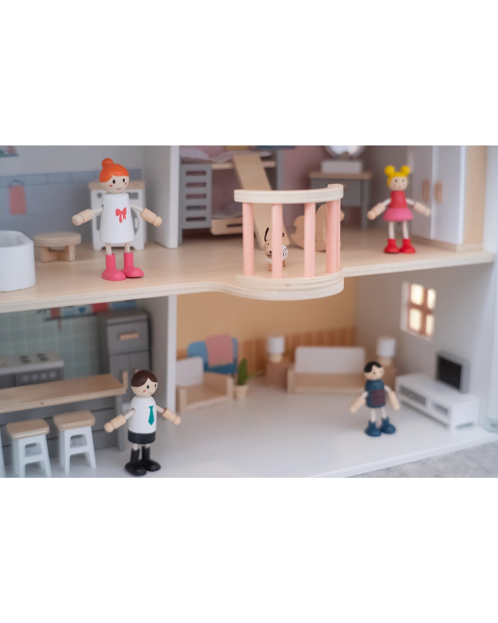 Doll House Furniture Set 33 pcs