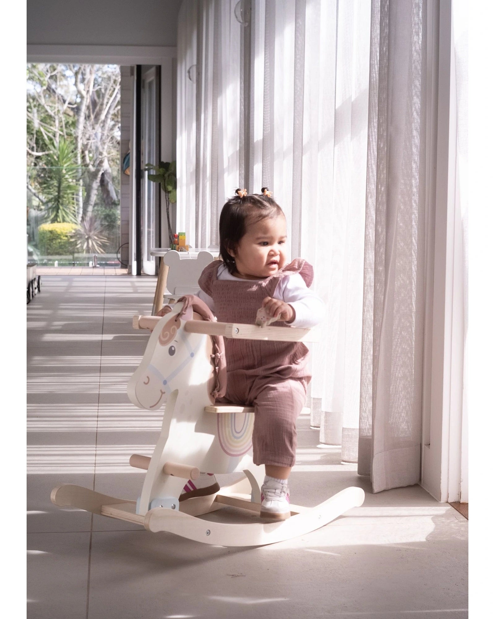 Astrid Wooden Rocking Horse