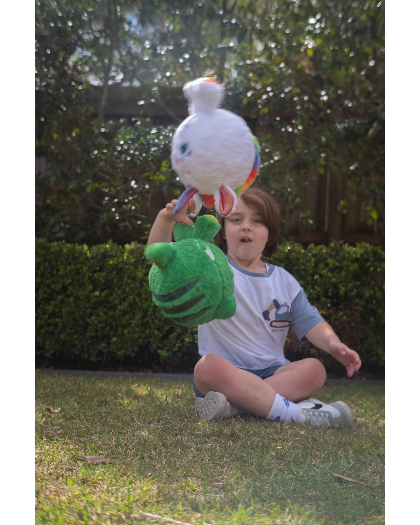 Plush Dino Bouncy Ball