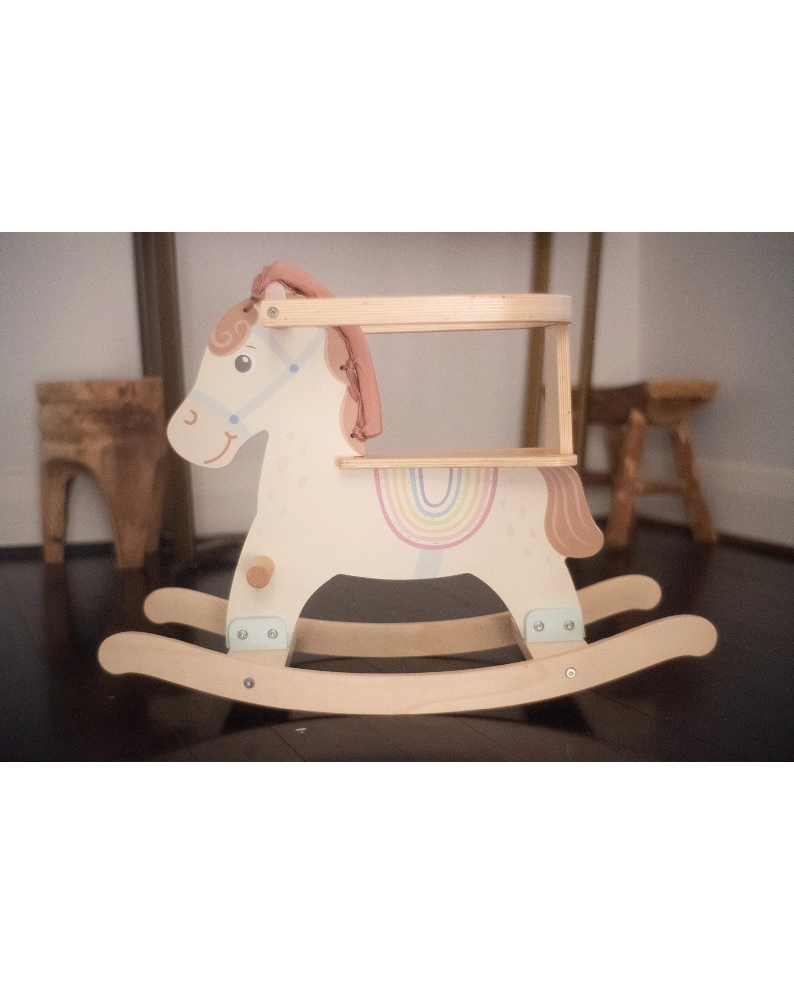 Astrid Wooden Rocking Horse – Kidstuff - Main Image