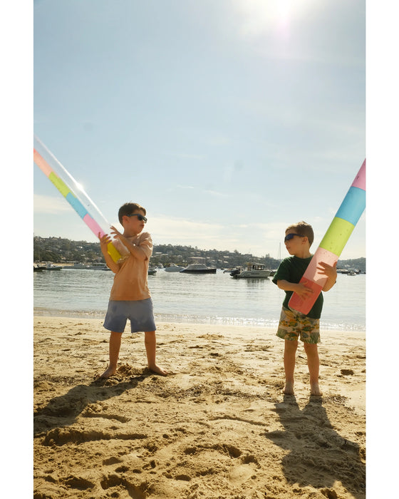Freeplay Splash Rainbow Shimmer Pool Noodles- set of 2
